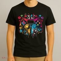 Gamer Aesthetic Graphic Gaming Video Games Teens T-Shirt thumb 3
