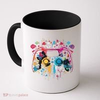 Gamer Aesthetic Graphic Gaming Video Games Teens Coffee Mug thumb 0