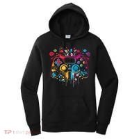 Gamer Aesthetic Graphic Gaming Video Games Teens Women's Hoodie thumb 0