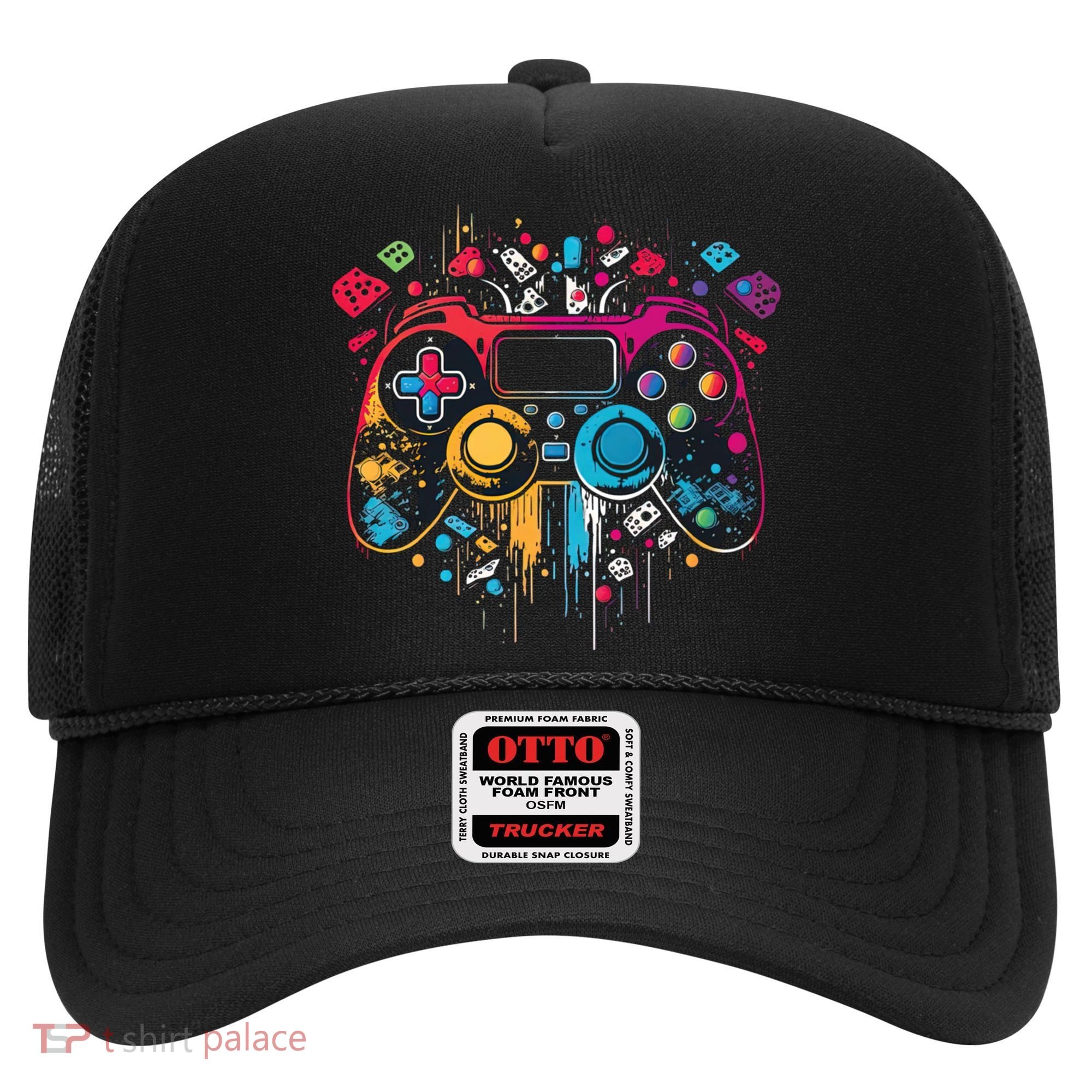 Gamer Aesthetic Graphic Gaming Video Games Teens Hat