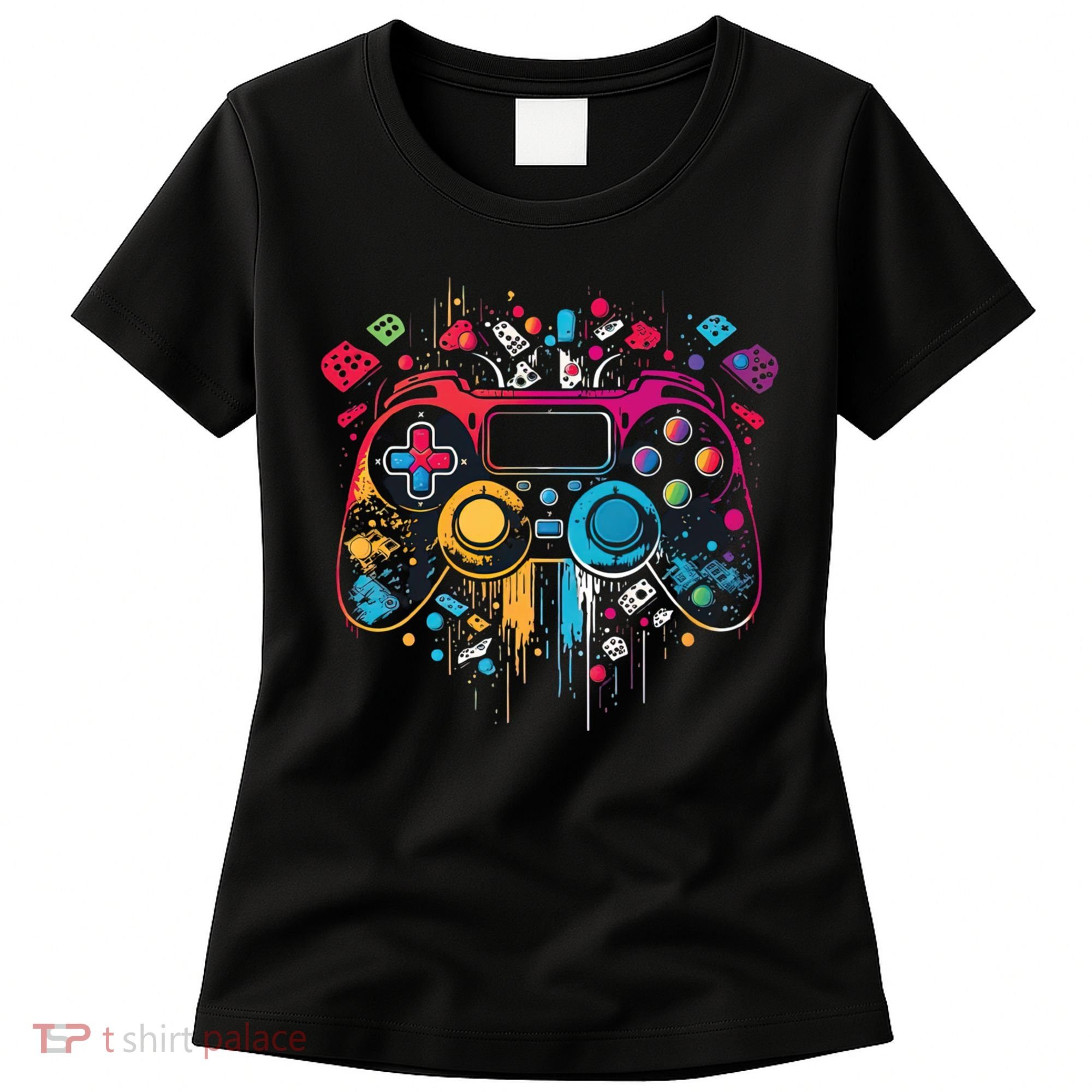 Gamer Aesthetic Graphic Gaming Video Games Teens Women's T-Shirt
