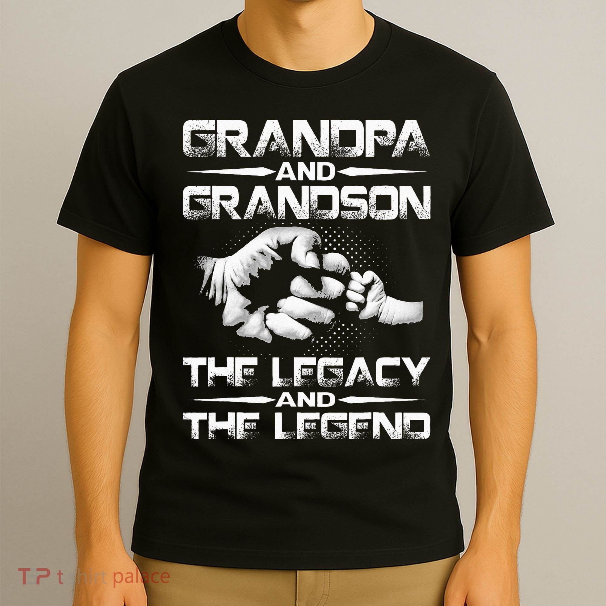 Grandpa And Grandson The Legend And The Legacy T-Shirt