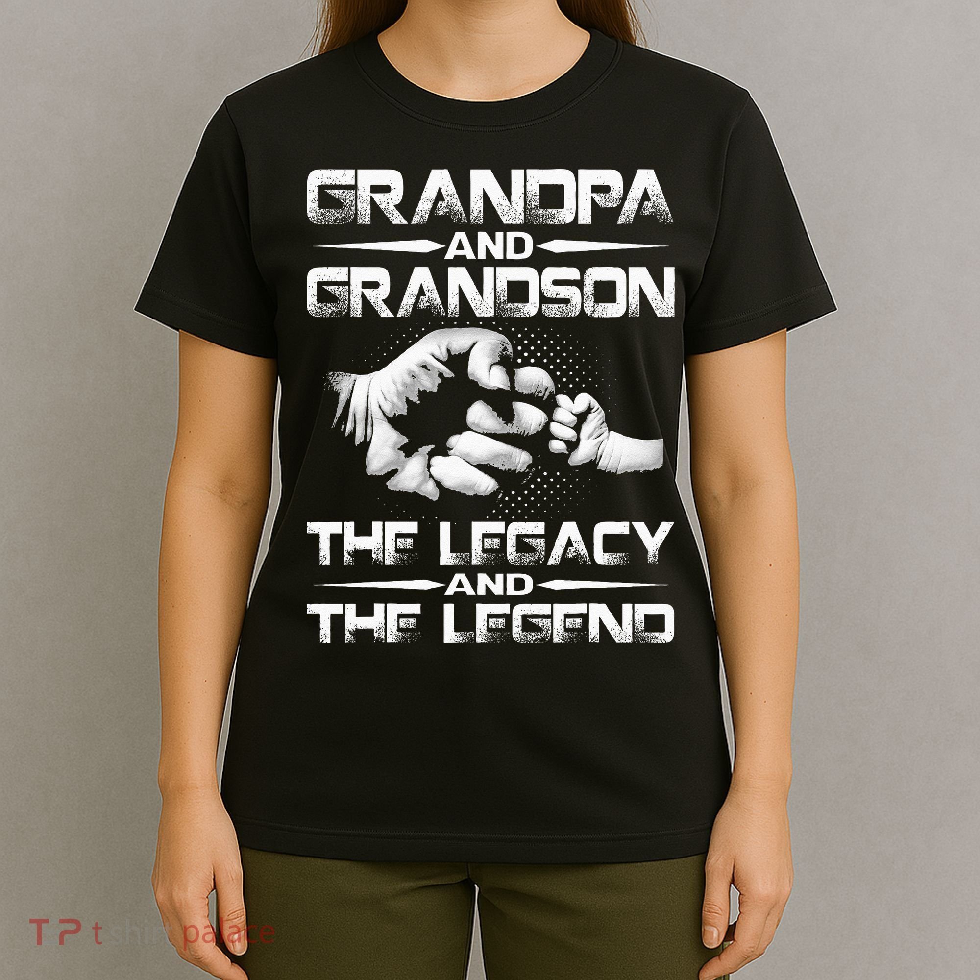 Grandpa And Grandson The Legend And The Legacy T-Shirt