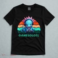 Gamesolotl Axolotl Gamer Kawaii Anime Gaming  T-Shirt thumb 5
