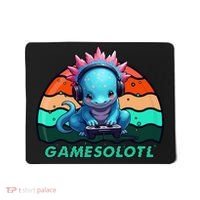 Gamesolotl Axolotl Gamer Kawaii Anime Gaming  Mousepad thumb 0