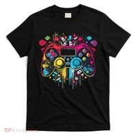 Gamer Aesthetic Graphic Gaming Video Games Boys Teens  T-Shirt thumb 0