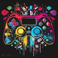Gamer Aesthetic Graphic Gaming Video Games Boys Teens  T-Shirt thumb 7