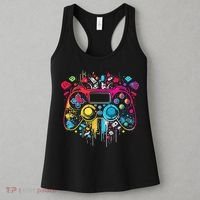 Gamer Aesthetic Graphic Gaming Video Games Boys Teens  Women's Tank Top thumb 3