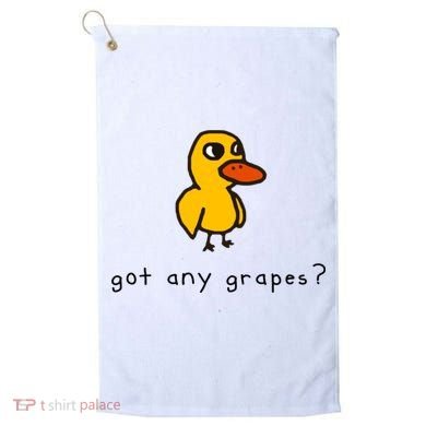 Got Any Grapes? Funny Golf Towel