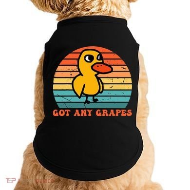 Got Any Grapes Duck Vintage Doggie Tank