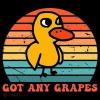 Got Any Grapes Duck Vintage T-Shirt thumb 7
