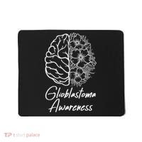 Glioblastoma Awareness Gray Ribbon Mousepad thumb 0