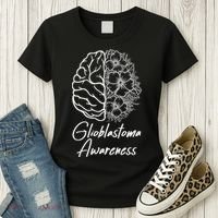 Glioblastoma Awareness Gray Ribbon Women's T-Shirt thumb 3