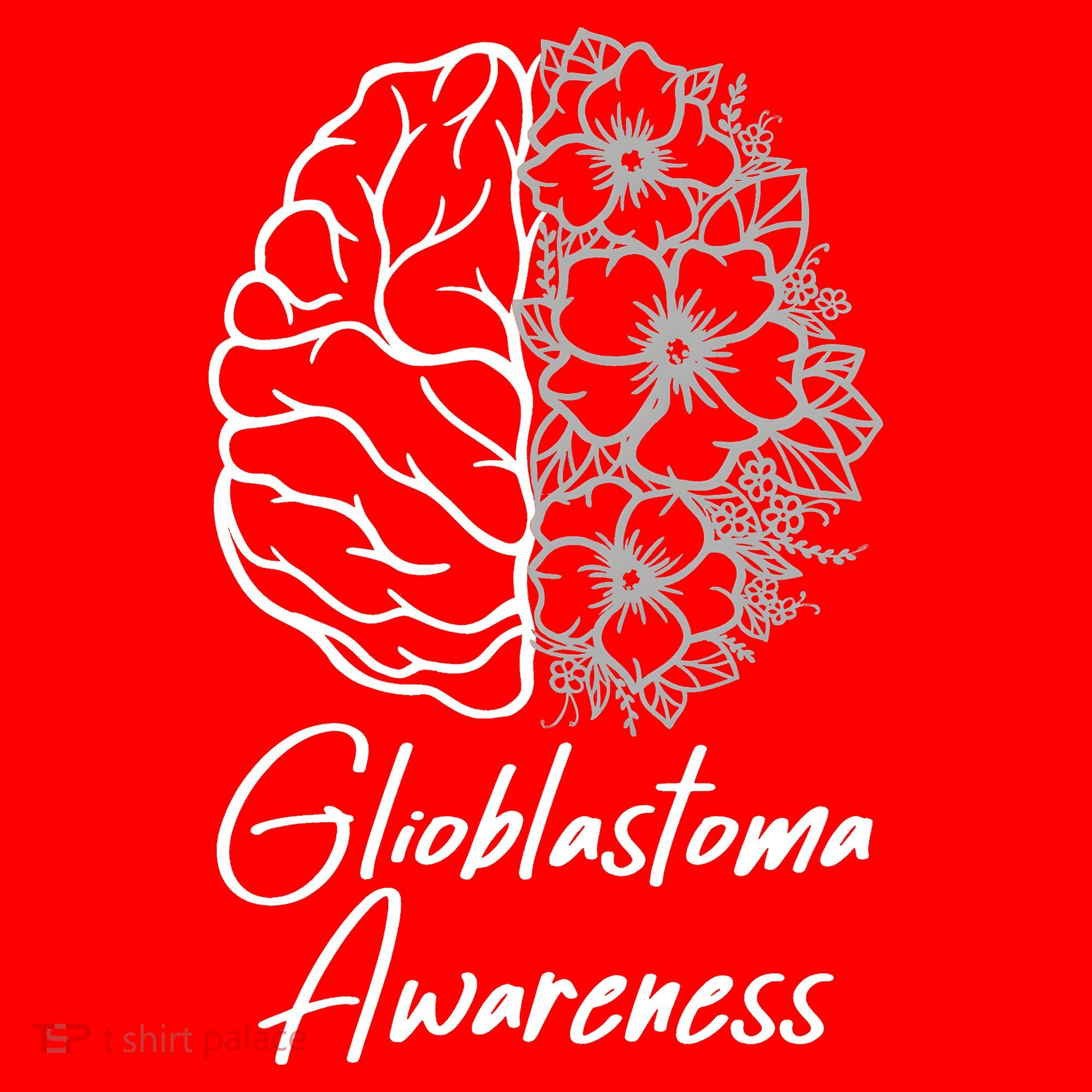 Glioblastoma Awareness Gray Ribbon Santa Hat