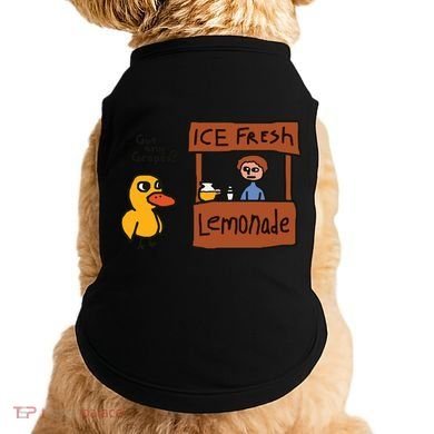 Got Any Grapes Funny Duck Ice Fresh Lemonade Doggie Tank