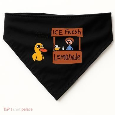 Got Any Grapes Funny Duck Ice Fresh Lemonade USA-Made Doggie Bandana
