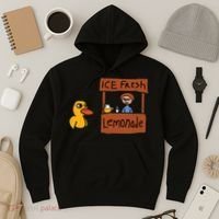 Got Any Grapes Funny Duck Ice Fresh Lemonade Hoodie thumb 3
