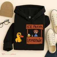 Got Any Grapes Funny Duck Ice Fresh Lemonade Hoodie thumb 4