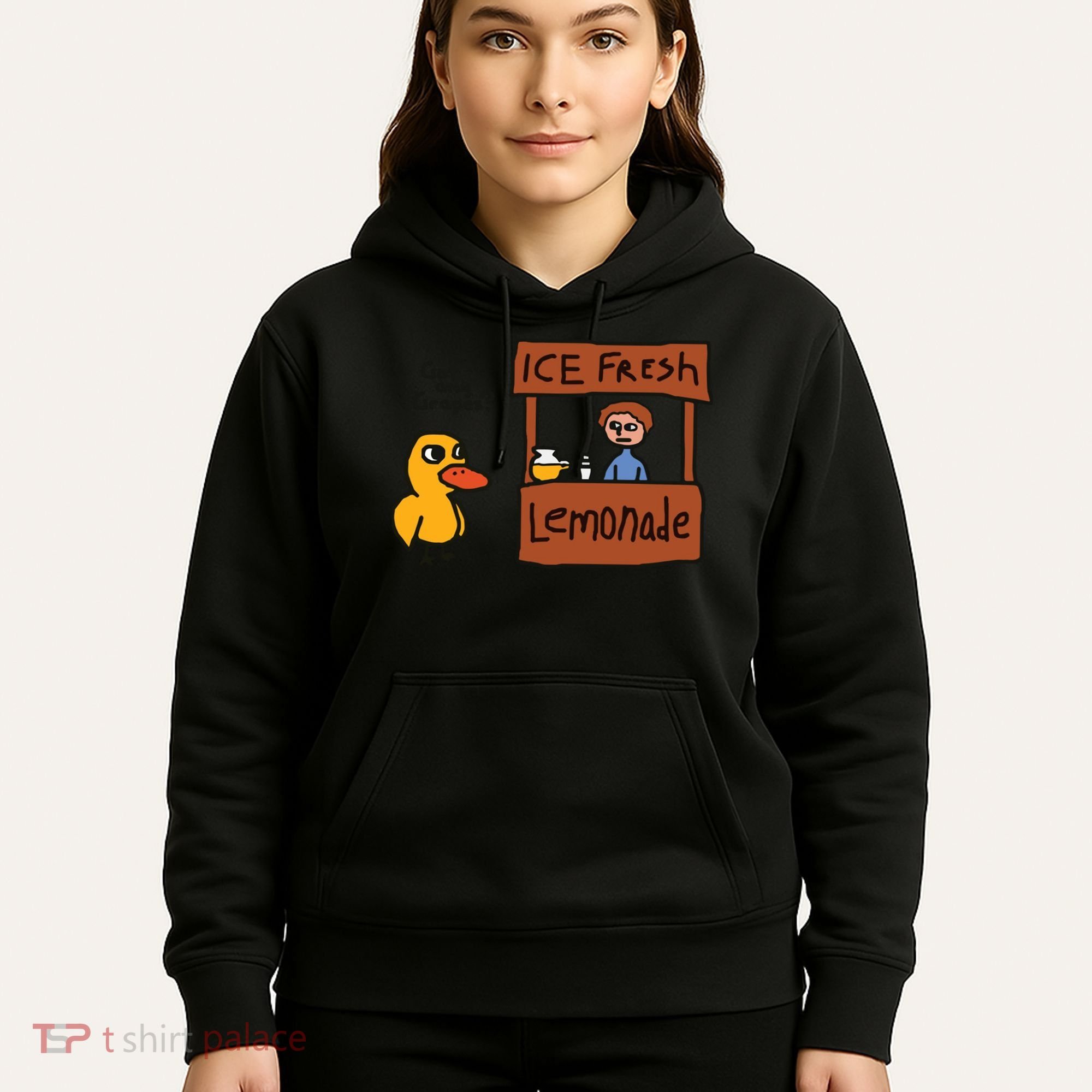 Got Any Grapes Funny Duck Ice Fresh Lemonade Hoodie