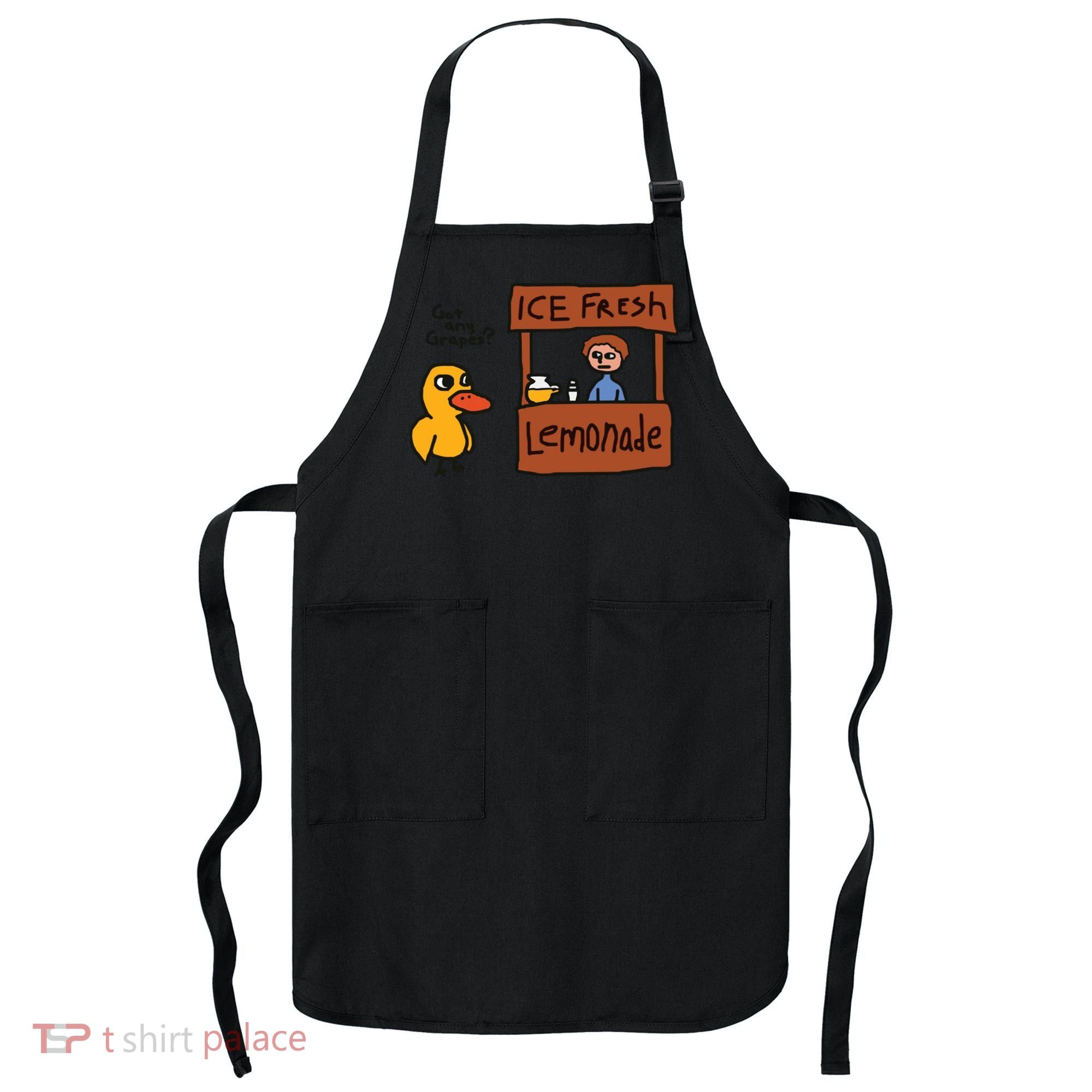 Got Any Grapes Funny Duck Ice Fresh Lemonade Apron