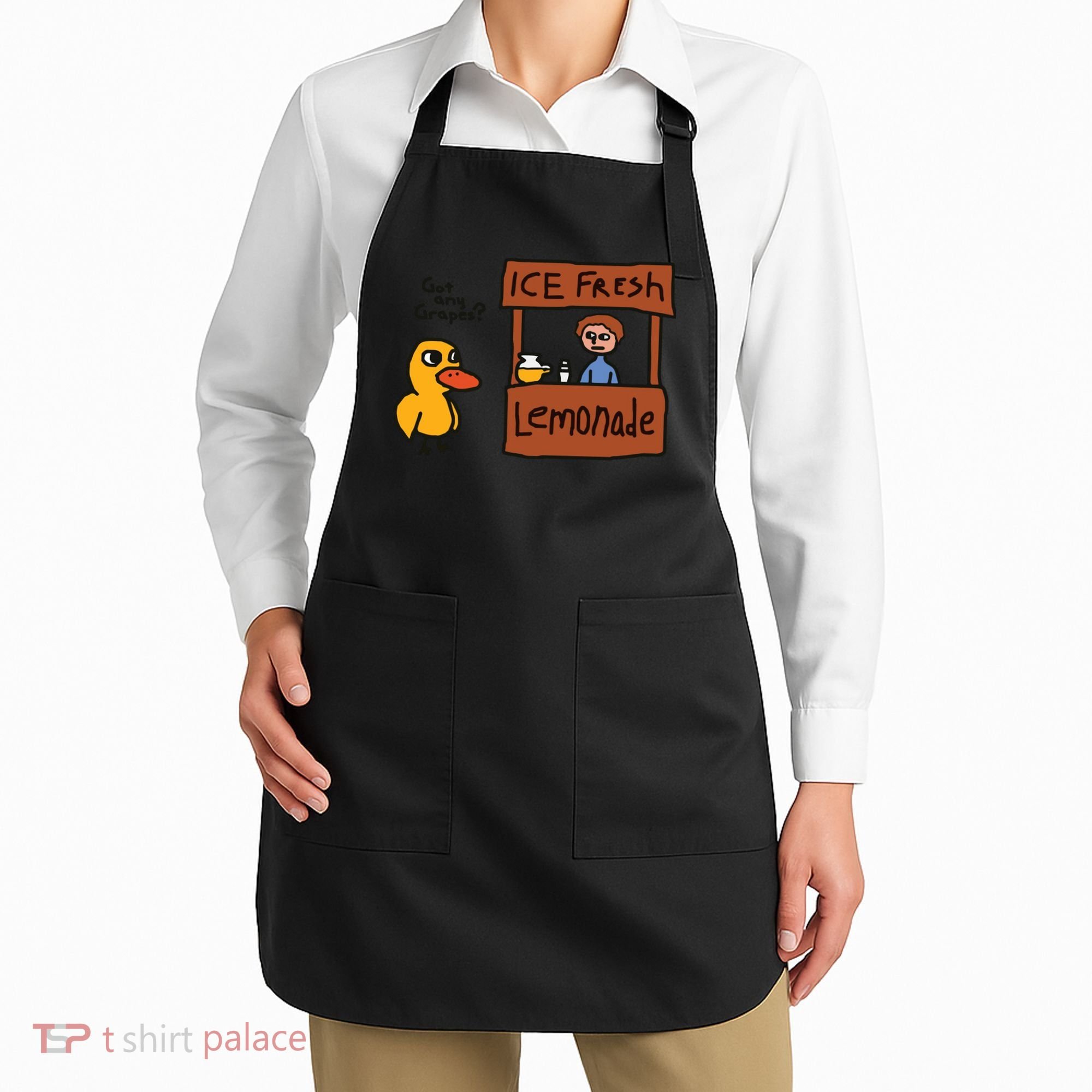Got Any Grapes Funny Duck Ice Fresh Lemonade Apron