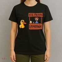 Got Any Grapes Funny Duck Ice Fresh Lemonade T-Shirt thumb 4