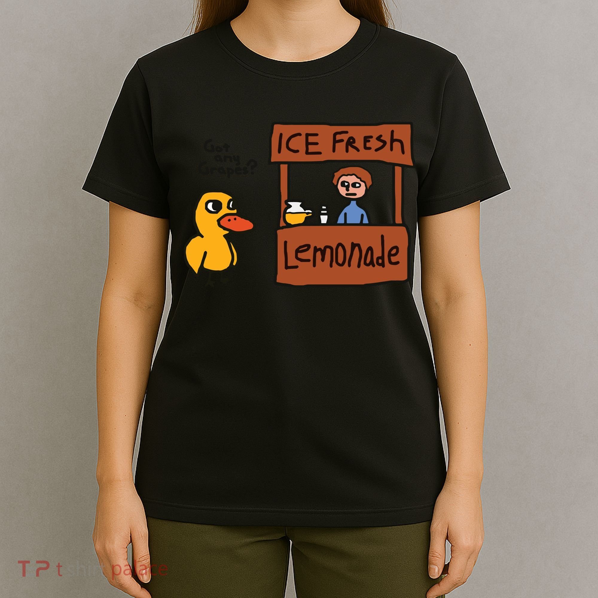 Got Any Grapes Funny Duck Ice Fresh Lemonade T-Shirt