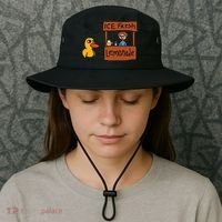Got Any Grapes Funny Duck Ice Fresh Lemonade Bucket Hat thumb 3