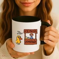 Got Any Grapes Funny Duck Ice Fresh Lemonade Coffee Mug thumb 3