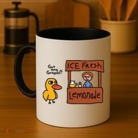 Got Any Grapes Funny Duck Ice Fresh Lemonade Coffee Mug thumb 4