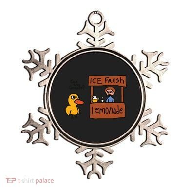 Got Any Grapes Funny Duck Ice Fresh Lemonade Ornament