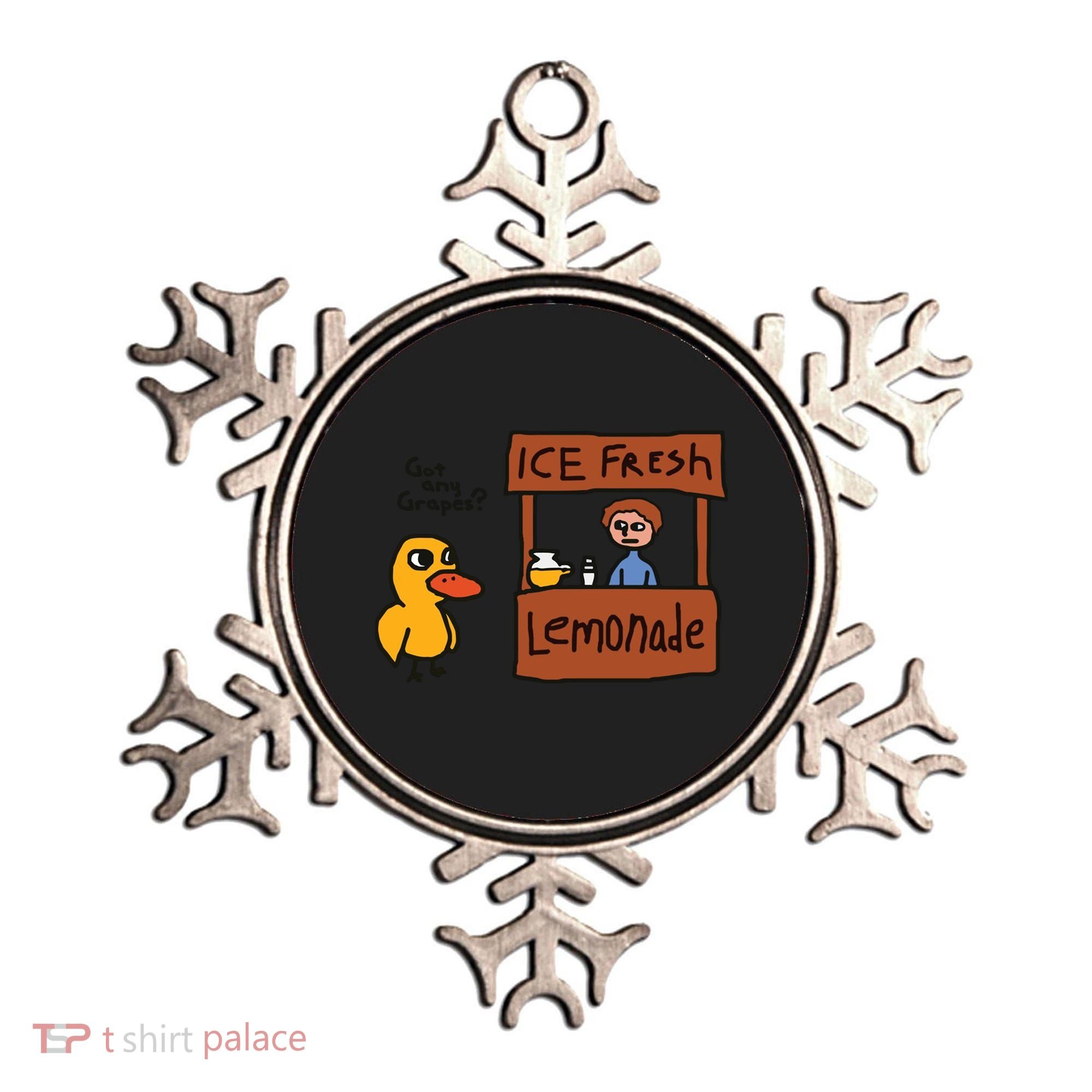 Got Any Grapes Funny Duck Ice Fresh Lemonade Ornament
