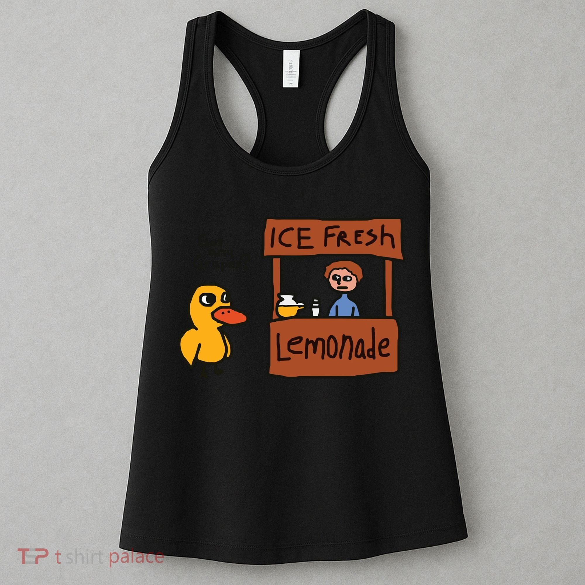 Got Any Grapes Funny Duck Ice Fresh Lemonade Women's Tank Top