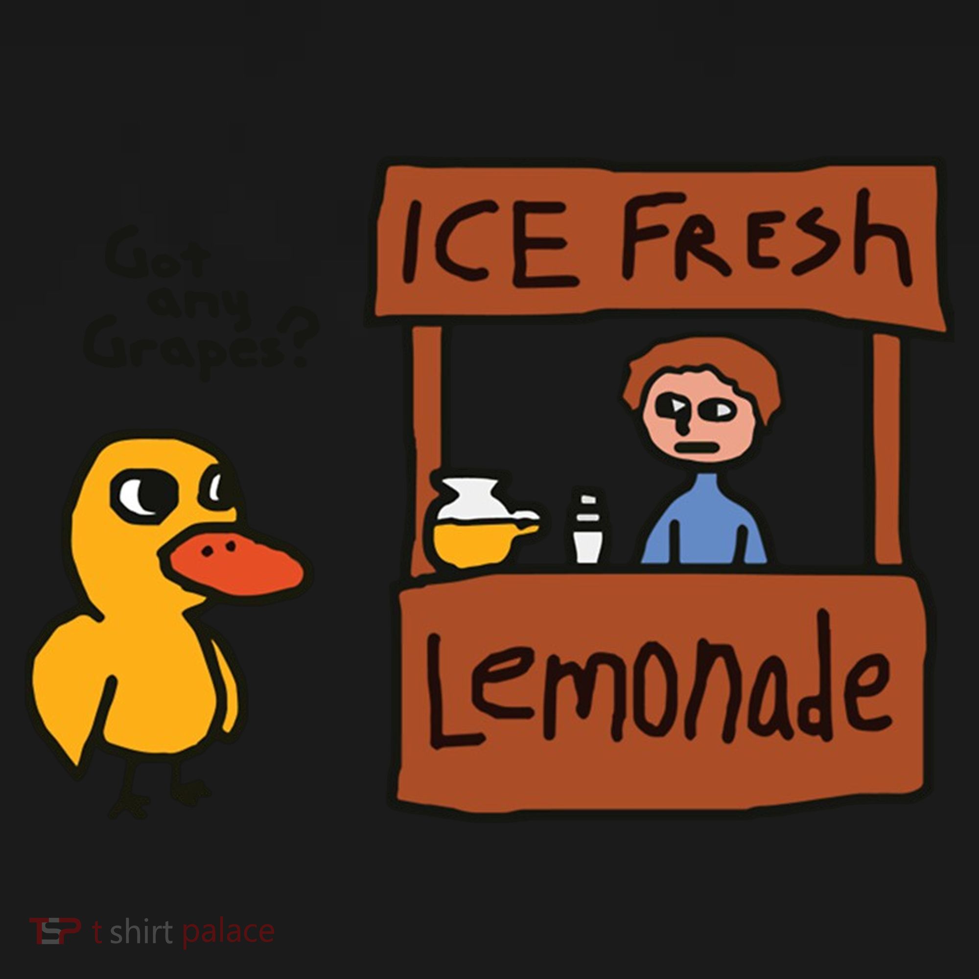 Got Any Grapes Funny Duck Ice Fresh Lemonade Baby Bodysuit