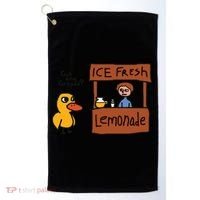 Got Any Grapes Funny Duck Ice Fresh Lemonade Golf Towel thumb 0