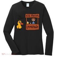 Got Any Grapes Funny Duck Ice Fresh Lemonade Women's Long Sleeve Shirt thumb 0
