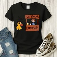Got Any Grapes Funny Duck Ice Fresh Lemonade Women's T-Shirt thumb 3