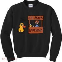 Got Any Grapes Funny Duck Ice Fresh Lemonade Kids Sweatshirt thumb 0