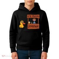 Got Any Grapes Funny Duck Ice Fresh Lemonade Kids Hoodie thumb 4