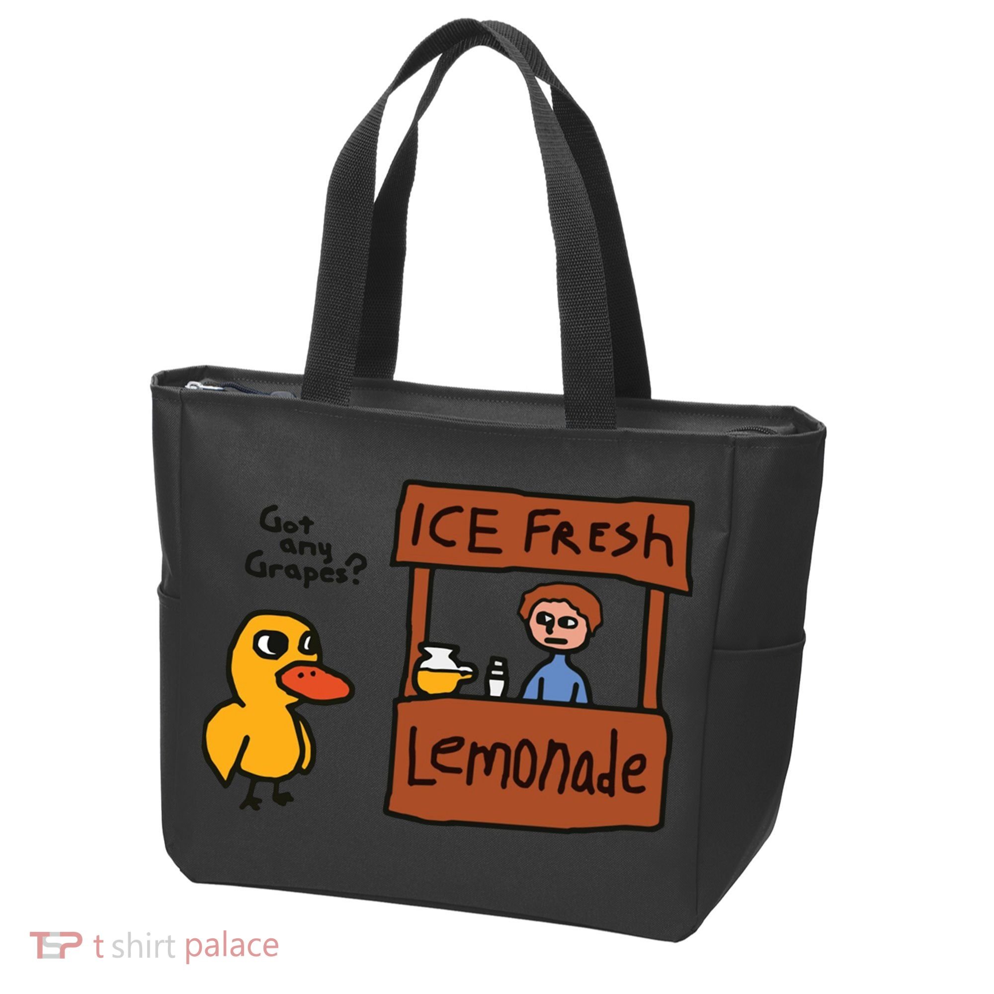Got Any Grapes Funny Duck Ice Fresh Lemonade Tote Bag