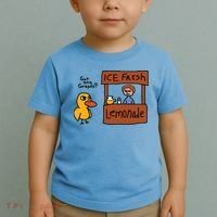 Got Any Grapes Funny Duck Ice Fresh Lemonade Toddler T-Shirt thumb 2