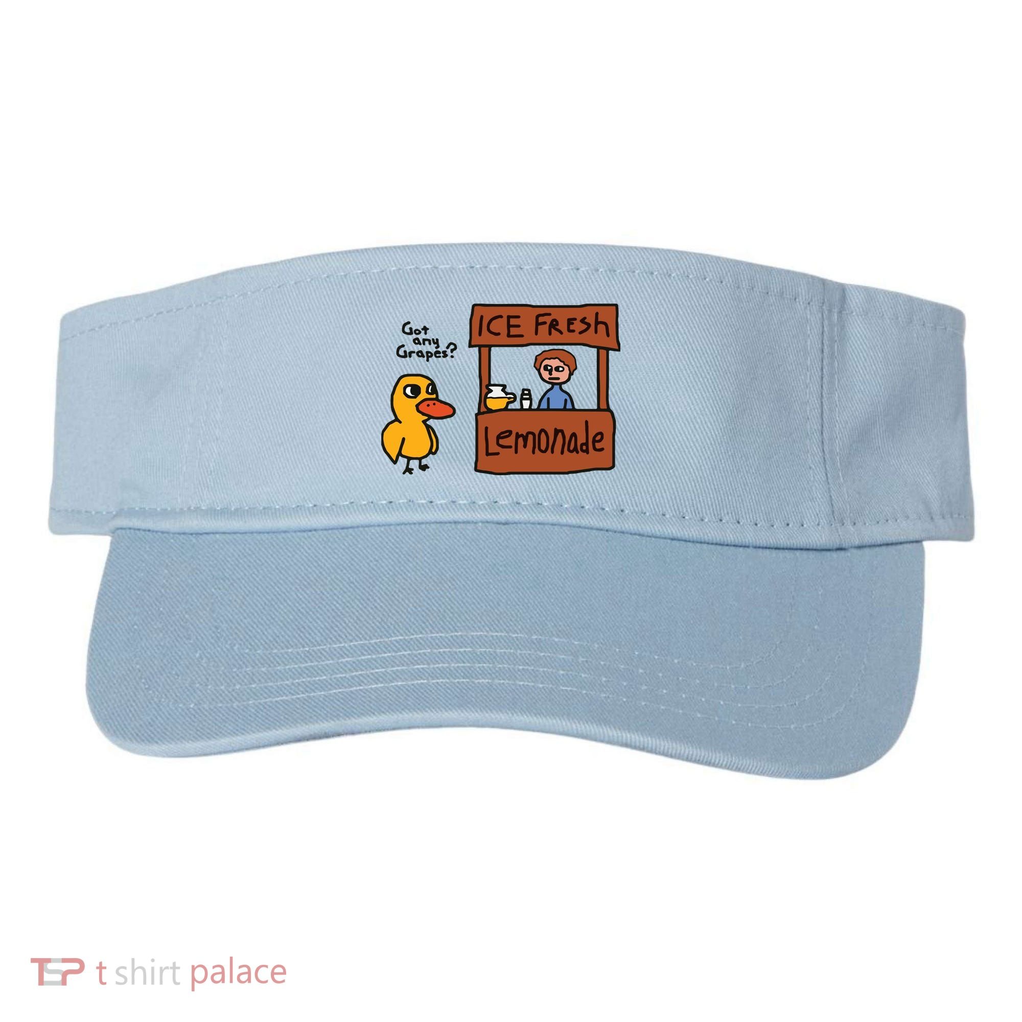 Got Any Grapes Funny Duck Ice Fresh Lemonade Visor