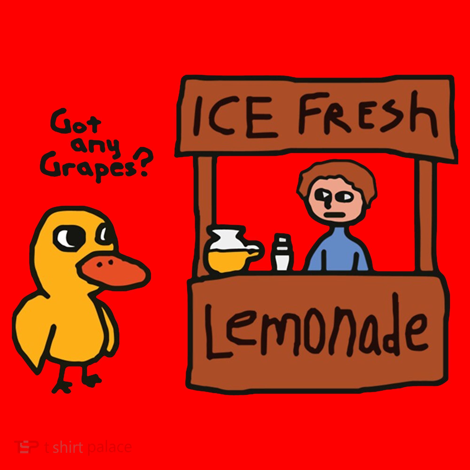 Got Any Grapes Funny Duck Ice Fresh Lemonade Santa Hat