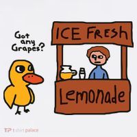 Got Any Grapes Funny Duck Ice Fresh Lemonade Garment-Dyed Sweatshirt thumb 2