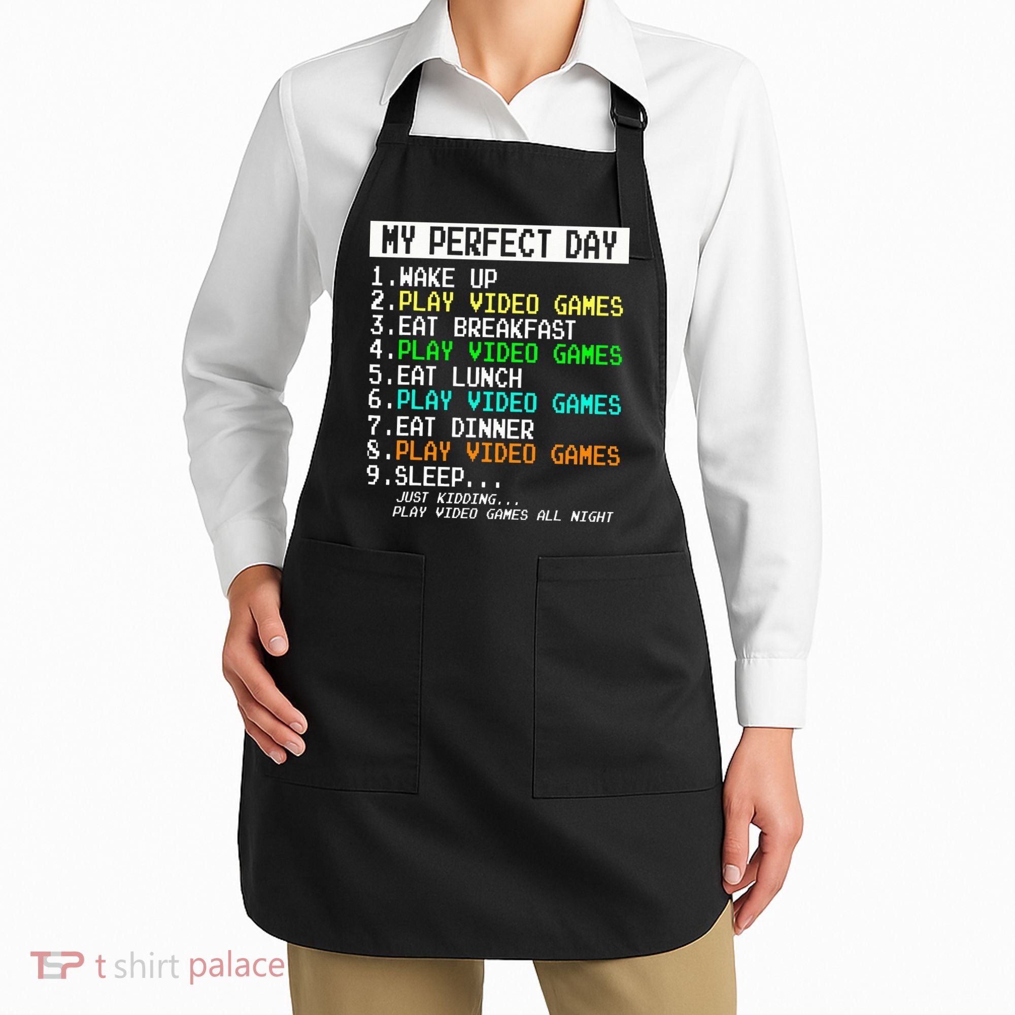 Gaming Apparel Gamer Gifts Apron