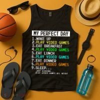 Gaming Apparel Gamer Gifts Tank Top thumb 4