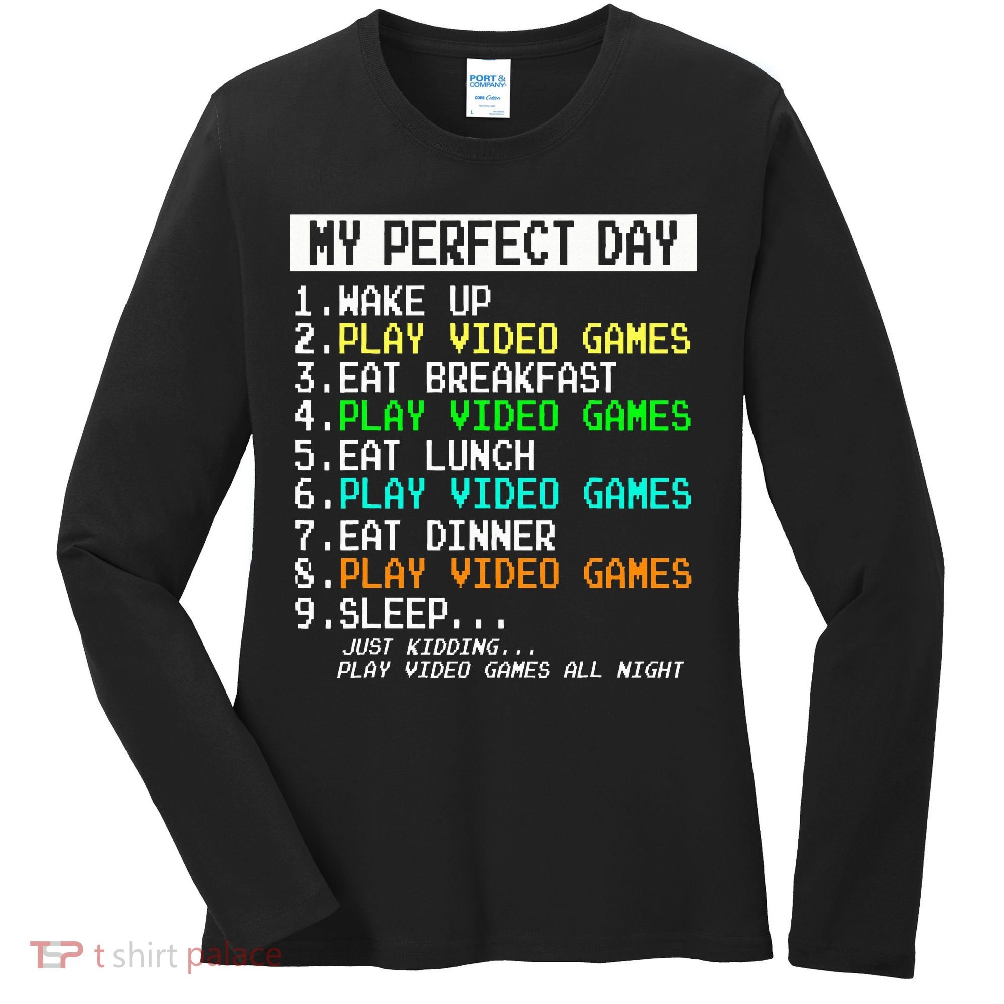 Gaming Apparel Gamer Gifts Women's Long Sleeve Shirt