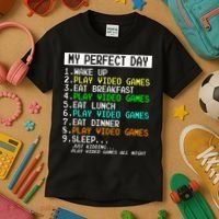 Gaming Apparel Gamer Gifts Kids T-Shirt thumb 3