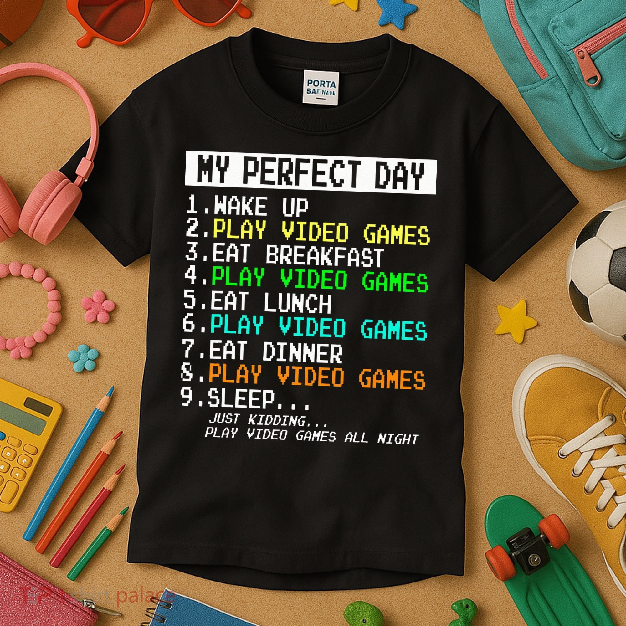 Gaming Apparel Gamer Gifts Kids T-Shirt