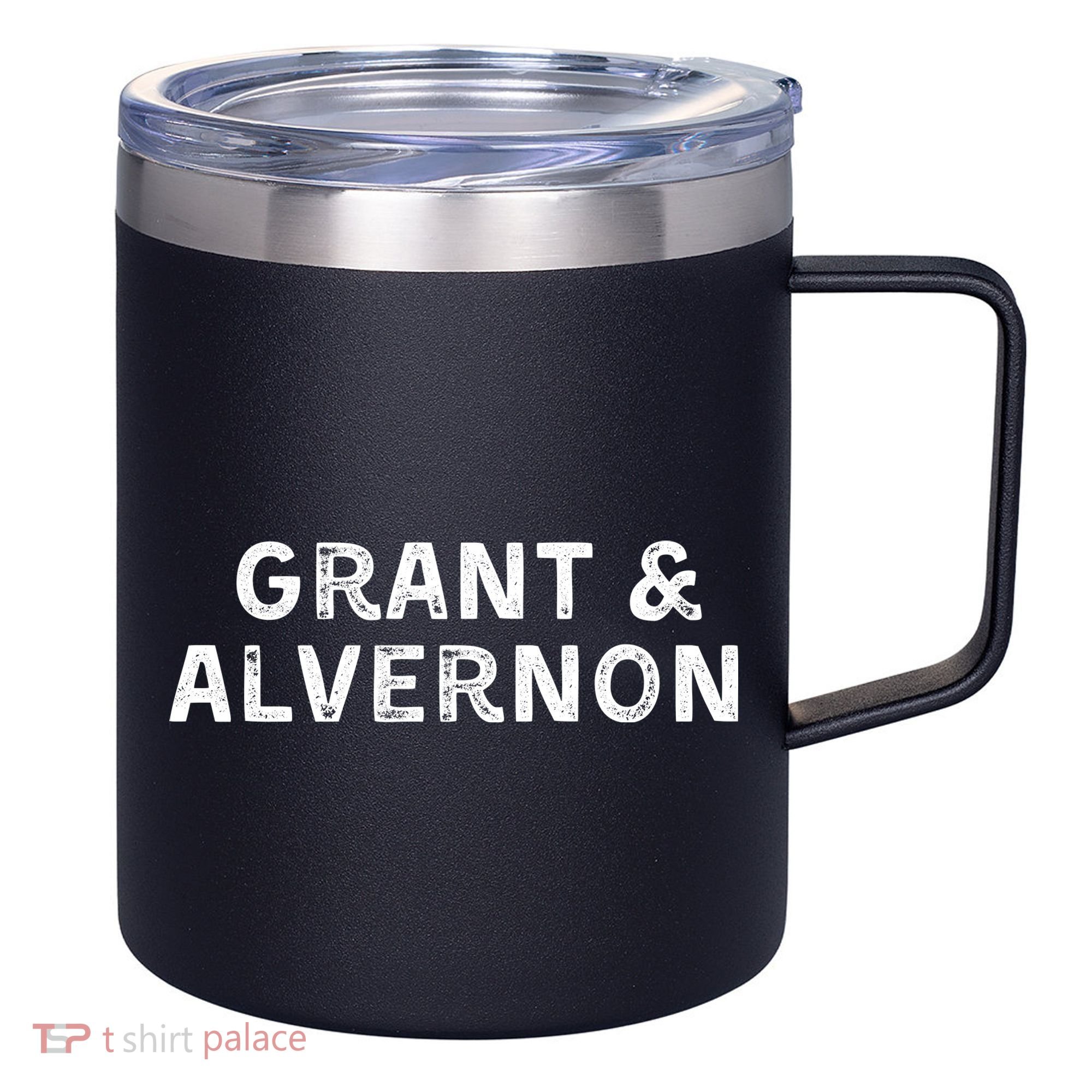 Grant & Alvernon 12oz Stainless Steel Coffee Mug